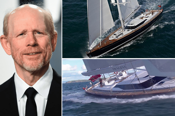 ron howard yacht imagine